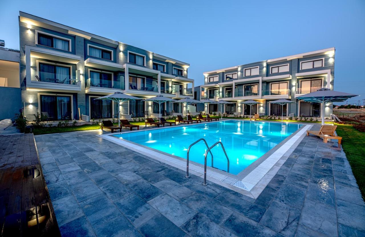 Calda Resort Kalyves Polygyrou ภายนอก รูปภาพ